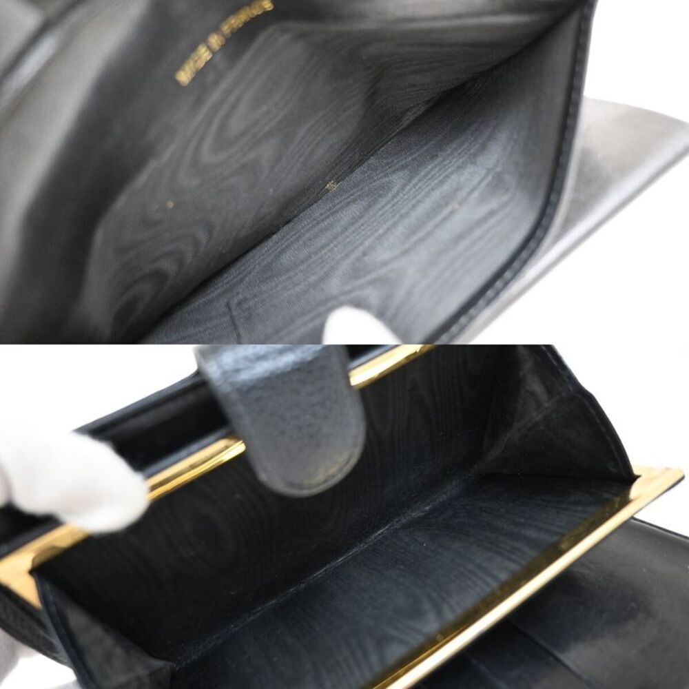 Chanel Coco Mark Black Leather Wallet  (Pre-Owned) - Picture 7 of 13